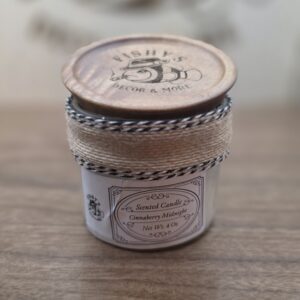 Cinnaberry Midnight 4 Oz Candle - Luxury Candle