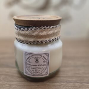 Cinnaberry Midnight 8 Oz Candle - Luxury Candle