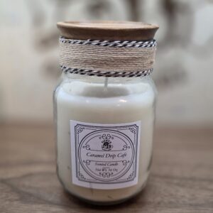 Caramel Drip Cafe 16 Oz Candle - Luxury Candle