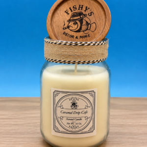 Caramel Drip Cafe 16 Oz Candle - Luxury Candle