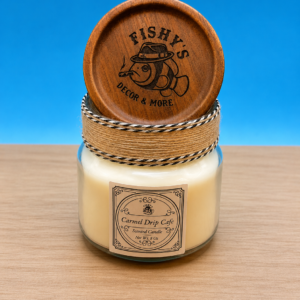 Caramel Drip Cafe 8 Oz Candle - Luxury Candle