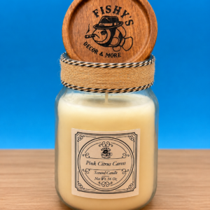 Pink Citrus Caress 16 Oz Candle - Luxury Candle